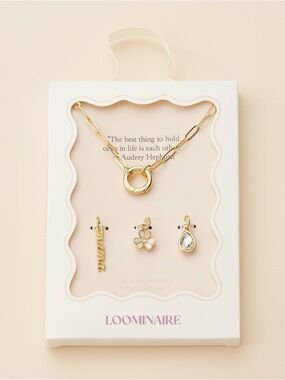 Mama charm necklace gift set